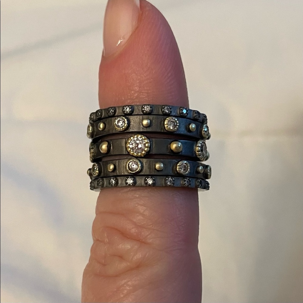 Stackable Multi Metal Rings - image 1